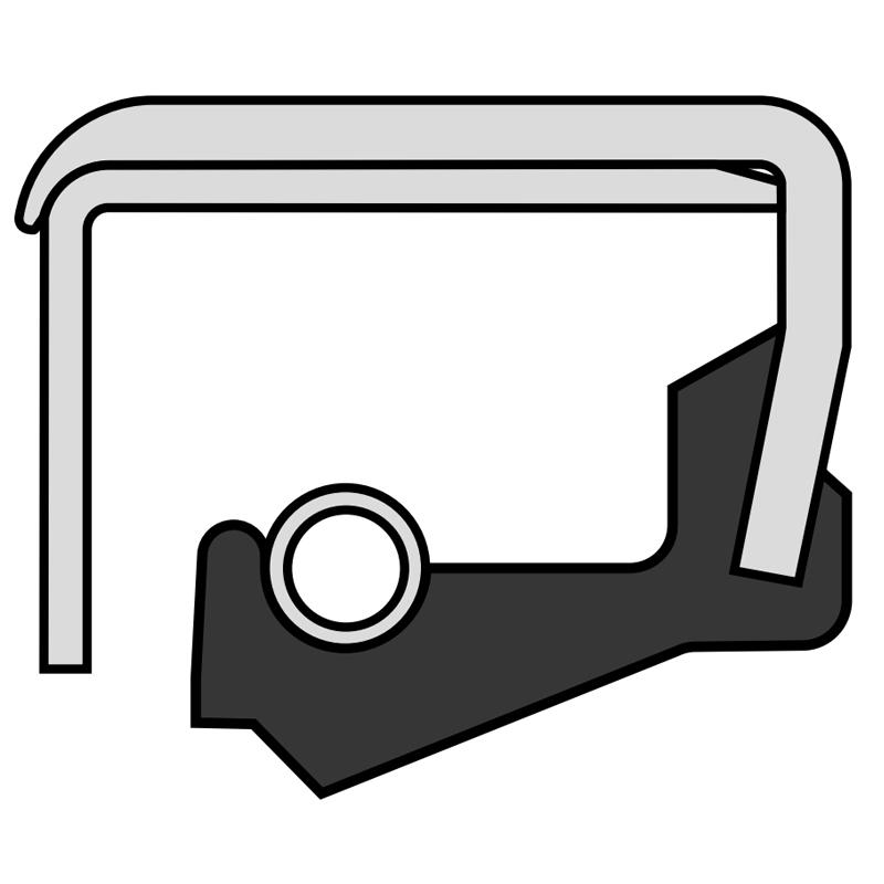 Radialtätning 32x50x12 SA (NBR) Generic